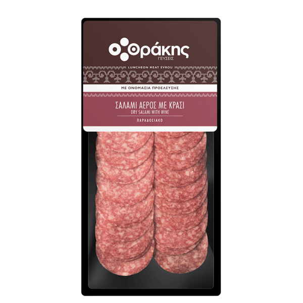 Dry Salami with Wine Slices 80g